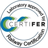 Laboratory approved by Railway Certification