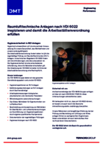 Hygienesicherheit in RLT-Anlagen VDI 6022