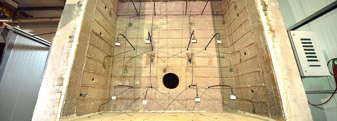 Brandofen Innenansicht